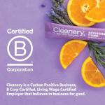 Bathroom Cleaner Refill Powder Concentrate 4 Pack for Tile, Bathtub, Shower, Toilets, Cruelty Free, Plant & Mineral Based, Eco-Friendly, Makes 24oz Each, Tea Tree & Mint Scent