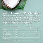Palo Santo Coconut Wax Crackling Wood Wick Candle