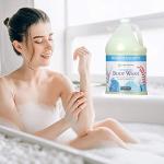 Ginger Lily Farms Botanicals Nourishing Body Wash, Island Tranquility, 100% Vegan & Cruelty-Free, Green Tea & Lemongrass Scent, 1 Gallon Refill (128 fl. oz.)