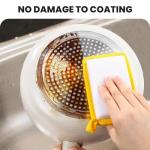 Reusable Washing Up Sponge,Multi-Purpose Absorbent Sponge,Dual-Sided Kitchen and Bathroom Cleaning Products,Bowl Dish Cleaning Pad Scrubber,Kitchen Dishwashing Cleaning Tool 5 Pcs