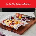 ZWILLING Fresh & Save 30-pc Assorted Sizes Vacuum Sealer Bags, Reusable Sous Vide Bags