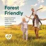 Compostable 8-Inch Square Paper Plates - 50-Pack