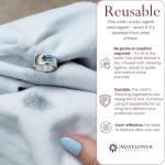 Pro Size Polishing Cloth Set of 2 Large Cleaning Cloths Pure Cotton Made in USA for Gold Silver and Platinum Jewelry Coins Watch, Silverware 11 x 14 inches each Tarnish Remover Keeps Jewelry Shining