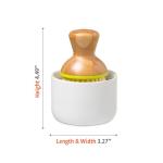 Eco-Friendly Bamboo Dish Brush & Soap Dispenser Set