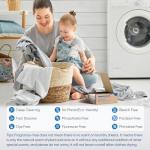 Fragrance Free Laundry Detergent Sheets Travel Eco-friendly 300 Loads Fisroa Clothes Washing Detergent Sheets Plastic-Free Washer Strips, Unscented Liquidless Laundry Strips Tablet