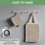 Soap Holder Natural JuteExfoliating Soap Bag for Bar Soap Eco Friendly Soap Savers for Bar Soap Ideal Soap Bags for Soap Bars Perfect for Bath and Shower Usage（6 Pack）