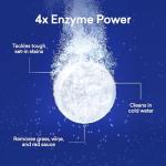 BLUELAND Laundry Detergent Tablets, 120 Count, Spring Bloom Scent, Plastic-Free Eco-Friendly Pods, Sheets, Liquid Alternative - Safe for Sensitive Skin, Gentle