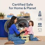 BLUELAND Laundry Detergent Tablets, 120 Count, Spring Bloom Scent, Plastic-Free Eco-Friendly Pods, Sheets, Liquid Alternative - Safe for Sensitive Skin, Gentle