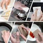 CELOX 24 Pack Coconut Fiber Biodegradable Sponges, Non Scratch Kitchen Cleaning Sponge, Eco-Friendly Dual-Sided Sponge for Dishwashing