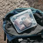 Stasher Silicone Reusable Storage Bag, Sandwich Bags, Reusable Freezer Bag, Microwave, Dishwasher, Oven Safe, Sous Vide, Premium Lunch Container, Eco Friendly, Food Storage Bags, 28 oz, Clear