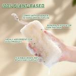 Natural Loofah Dish Sponge Pack 6 Vegetable Scrubber for Kitchen -100% Biodegradable Compostable Dishwashing Scouring Pad Zero Waste Plastic Free Eco Friendly Sustainable