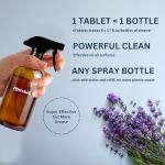 flowcheer Multi Surface Cleaner Refills -All Purpose Cleaning Tablets-Makes 192 fl oz(12 x 16 Fl oz) Bottles of Spray Cleaner for Household&Kitchen Cleaning-Lavender Scent(Not Included Bottles)