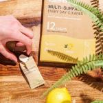 flowcheer Multi Surface Cleaner Refills -All Purpose Cleaning Tablets-Makes 192 fl oz(12 x 16 Fl oz) Bottles of Spray Cleaner for Household&Kitchen Cleaning-Lavender Scent(Not Included Bottles)