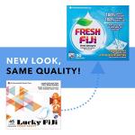 Fresh FiJi LG Laundry Detergent Sheets Power Sheet, More Efficient and Convenient Than Liquid, Pods, or Pacs - Travel & Eco Friendly - Portable Individual Packages - UPTO 60 loads (30 Sheets)