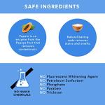 Fresh FiJi LG Laundry Detergent Sheets Power Sheet, More Efficient and Convenient Than Liquid, Pods, or Pacs - Travel & Eco Friendly - Portable Individual Packages - UPTO 60 loads (30 Sheets)