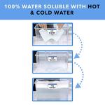 Fresh FiJi LG Laundry Detergent Sheets Power Sheet, More Efficient and Convenient Than Liquid, Pods, or Pacs - Travel & Eco Friendly - Portable Individual Packages - UPTO 60 loads (30 Sheets)