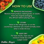 Debbie Meyer UltraLite GreenBox | Reusable Plastic Airtight Food Storage Containers with Lids, Keeps Fruit, Vegetables Fresh Longer, Perfect for in the Fridge Travel On-The-Go or Lunch | 32 Piece Set