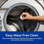 BLUELAND Laundry Detergent Tablets, Starter Set, 60 Count with Tin, Spring Bloom Scent, Plastic-Free Eco-Friendly Pods, Sheets, Liquid Alternative - Natural, Gentle, Non Toxic