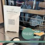 Minimalist Shine Dishwasher Detergent, 100% Plastic-Free Dishwashing Soap, Eco-Friendly, All Natural Sustainable Dishwasher Powder, Cuts Grease and Grime, Non-Toxic and Unscented, 60 Loads