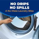 ARM & HAMMER Power Sheets Laundry Detergent, Fresh Breeze Scent, No Mess, Lightweight and Travel-Friendly, 35 Count, Up to 70 Small Loads