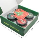 Christmas Candles - Christmas Gifts for Women, Scented Candles Gift Set, Natural Soy Wax Aromatherapy Candle for Home Scented (4Pack)