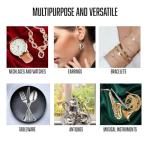 GOLD GT TIME Premium Jewelry Cleaning Cloth – Natural Cotton, Non-Toxic, Travel-Friendly, Individually Wrapped