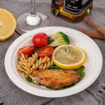 WELLIFE 7 Inch Paper Plates, 125-Pack Small Dessert Paper Plates Bulk, 100% Compostable Biodegradable Bagasse, Eco-Friendly Disposable Plate for Dessert,BBQ,Picnic,Party (BPI Certified,Microwaveable)