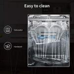 OUTXE 2-Pack Titanium Ultra Lightweight Camping Utensil, Eco-Friendly Spork for Backpacking, Hiking, Outdoors Ice-Crystal Blue.