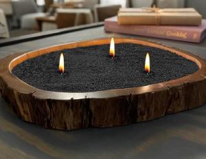 Candle Sand with Wicks, Pearled Candle Wax for DIY Candles Making, 18Oz Refillable Beaded Wax Non-Toxic Natural Sand Beaded Waxs Customized Pearled Candles Making for Home Decoration Wedding Party