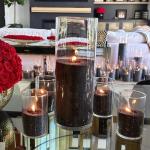 Candle Sand with Wicks, Pearled Candle Wax for DIY Candles Making, 18Oz Refillable Beaded Wax Non-Toxic Natural Sand Beaded Waxs Customized Pearled Candles Making for Home Decoration Wedding Party