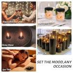 Candle Sand with Wicks, Pearled Candle Wax for DIY Candles Making, 18Oz Refillable Beaded Wax Non-Toxic Natural Sand Beaded Waxs Customized Pearled Candles Making for Home Decoration Wedding Party