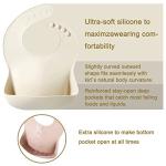 PandaEar Silicone Bibs for Babies Toddlers Girls| Adjustable Waterproof BPA Free Soft Durable Bibs for eating with Large Pocket Food Catcher