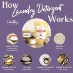 Eco-Friendly Organic Laundry Detergent, 60 Loads