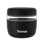 Tronco 24 oz Glass Lunch Bowl Container with Lid, Glass Food Containers, Leak & Spill Proof, Soup & Stew Food Storage Salad, Yogurt, Meal Prep, Airtight, Reusable, Dishwasher Safe, BPA-Free, Set of 1