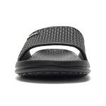 Hasina Women's Shower Sandals Bathroom Slippers Non-Slip Indoor Home House Beach Shoes(9 M US Black