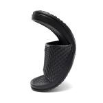 Hasina Women's Shower Sandals Bathroom Slippers Non-Slip Indoor Home House Beach Shoes(9 M US Black