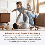 Candle by the Hour 48-Hour Candle Refill, Eco-friendly Natural Beeswax with Cotton Wick