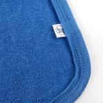 HonestBaby 10-Pack Terry Wash Cloths in Gift Box 100% Organic Cotton for Infant Baby Boys, Girls, 10-Pack Rainbow Blues, One Size