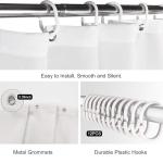 LGhtyro Funny Skull Halloween Wildflower Shower Curtain Bathroom Set 60Wx71H Inches Gothic Skeleton Floral Rustic Leaves in Bathtub Bath Accessories Spooky Cool Art Home Decor Fabric 12 Pack Hooks