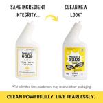 Molly's Suds Toilet Bowl Cleaner (Non-Bleach) | 98% Plant-Based Gel Formula Freshens, Removes Stains and Deodorizes | Lemon Scent - 23 Fl Oz (Pack of 3)