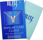 Blitz Jewelry Care Cloth Pre-Treated for polishing Gold Silver and Platinum Jewelry. Non Toxic and Environmentally Friendly - 2-Pack