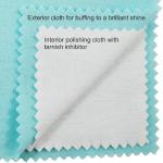 Blitz Jewelry Care Cloth Pre-Treated for polishing Gold Silver and Platinum Jewelry. Non Toxic and Environmentally Friendly - 2-Pack