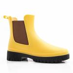 Fubotao Women’s Short Rain Boots Waterproof Chelsea Rain Boots For Ladies