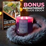 Waxily Lemon Scented Soy Candle | Non Toxic, Phthalate-Free Essential Oil Candle | Odor Eliminating Citrus for Kitchen, Aromatherapy, Luxury Gift, Clean Burning, Fresh Home Decor | 12oz