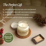 Bare Botanics Soy Candle Gift Set 3 pcs - 100% Plant-Based Fragrance Oils - Premium, Non-Toxic Candle - Softly Scented Natural Soy Wax - Handpoured in WI - Discovery Candle Set and Ready to Gift