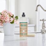MRS. MEYER'S CLEAN DAY Kitchen Essentials Set, Includes: Hand Soap, Dish Soap, and All Purpose Cleaner, Geranium, 3 Count Pack