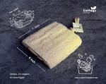Cottegy Egyptian Natural Loofah Exfoliating Body Scrubber - Eco-Friendly Bath & Shower loofah Sponge for Face & Body | 100% Natural Real Egyptian loofah, Ideal for Men & Women (1 Count (Pack of 2))