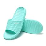 Hasina Women's Shower Sandals Bathroom Slippers Non-Slip Indoor Home House Beach Shoes(6 M US Lt Blue