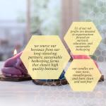 Big Dipper Wax Works Lilac Frog Candle, Hand-Sculpted Pure Beeswax, 2.5” x 3.5”, 24-Hour Clean Burn, Eco-Friendly Unscented Home Décor, Whimsical Garden Candle Made in USA