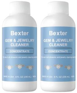 Bexter Gem & Jewelry Cleaner Concentrate 8 fl oz (2-Pack) non-toxic formula 16 FL OZ PER ORDER